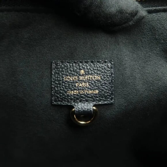 Auth Louis Vuitton Sac Sport Black W/P Monogram Leather Shoulder Bag - Picture 11 of 12